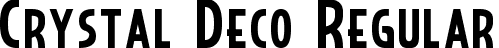 Crystal Deco Regular font - Crystal_Deco.ttf