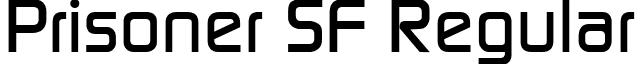 Prisoner SF Regular font - prisonersf.ttf