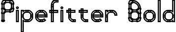 Pipefitter Bold font - pipefitterbold.ttf