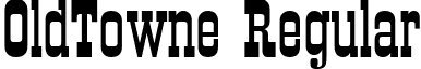 OldTowne Regular font - oldtowneregular.ttf