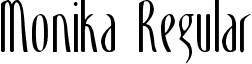 Monika Regular font - Monika Regular.ttf