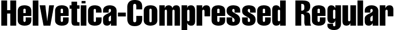 Helvetica-Compressed Regular font - unicode.helvetic.ttf