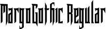 MargoGothic Regular font - margogothic.ttf