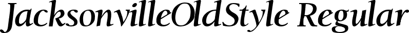 JacksonvilleOldStyle Regular font - jacksonvilleoldstyle.ttf