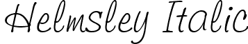 Helmsley Italic font - helmsleyitalic.ttf