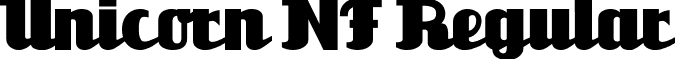 Unicorn NF Regular font - UNICORN.TTF