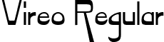 Vireo Regular font - vireoregular.ttf