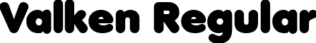 Valken Regular font - valkenregular.ttf