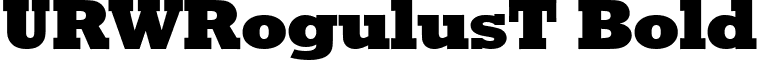 URWRogulusT Bold font - urwrogulustbold.ttf