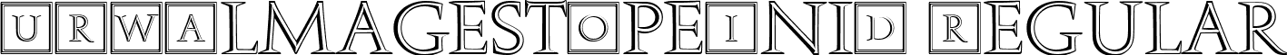 URWAlmagestOpeIniD Regular font - urwalmagestopeinid.ttf