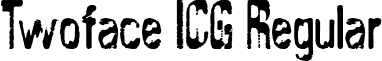 Twoface ICG Regular font - twofaceicg.ttf