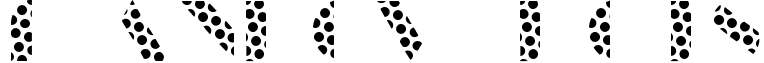 Manbow Dots font - manbow dots.ttf