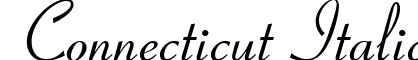 Connecticut Italic font - connecticut.ttf