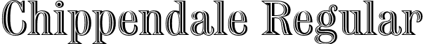 Chippendale Regular font - chippendaleregular.ttf
