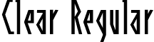 Clear Regular font - clear.ttf