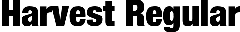 Harvest Regular font - harvestregular.ttf