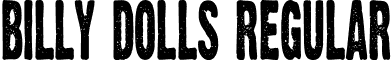 Billy Dolls Regular font - billydolls.ttf