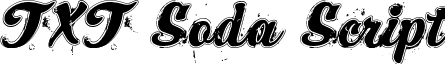 TXT Soda Script font - txtsodashoppe.ttf