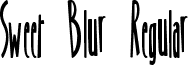 Sweet Blur Regular font - sweetblur.ttf