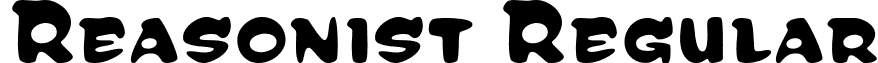 Reasonist Regular font - reasonist-medium.ttf