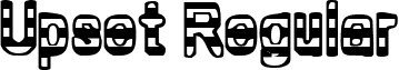 Upset Regular font - ji-seracs.ttf