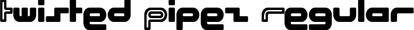 Twisted Pipez Regular font - ji-scrive.ttf