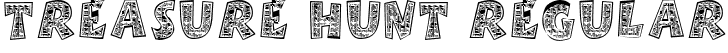 TREASURE HUNT Regular font - ji-satire.ttf