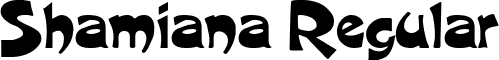 Shamiana Regular font - ji-polite.ttf