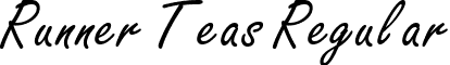 Runner Teas Regular font - ji-phooey.ttf