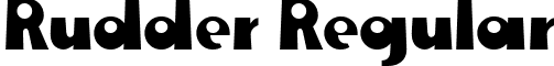 Rudder Regular font - ji-phonic.ttf