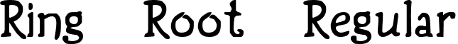 Ring Root Regular font - ji-patois.ttf