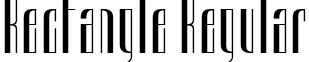 Rectangle Regular font - ji-pacify.ttf