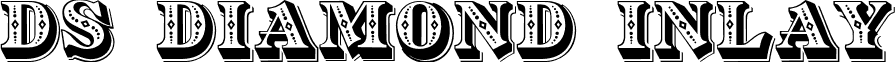 DS Diamond Inlay font - DS Diamond Inlay.otf