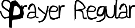 Sprayer Regular font - Sprayer.otf