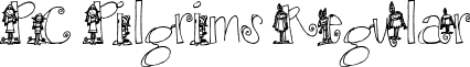 PC Pilgrims Regular font - pcpilgrims.ttf