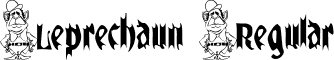 Leprechaun Regular font - leprechaun.ttf