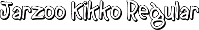 Jarzoo Kikko Regular font - ji-halvas.ttf