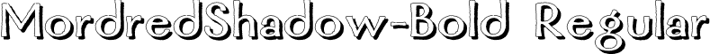 MordredShadow-Bold Regular font - unical-blackletter-medievalmordredshadow-bold-regular.ttf