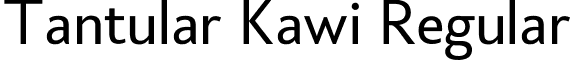 Tantular Kawi Regular font - Tantular Kawi.ttf