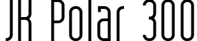 JK Polar 300 font - JKPolar.ttf