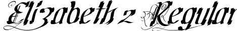 Elizabeth 2 Regular font - ji-drears.ttf