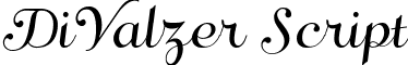 DiValzer Script font - divalzerscript.ttf