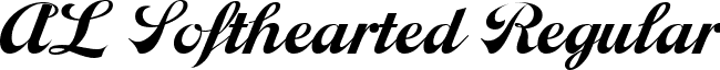 AL Softhearted Regular font - alsofthearted.ttf
