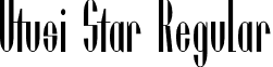 Utusi Star Regular font - Utusi Star Normal.otf