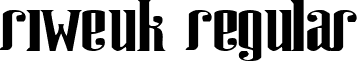 Riweuk Regular font - RIWEUK__.TTF