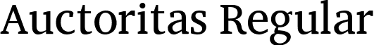 Auctoritas Regular font - Auctoritas Regular.ttf