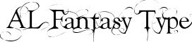AL Fantasy Type font - alfantasytype.ttf