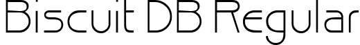 Biscuit DB Regular font - biscuit-regulardb.ttf