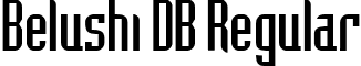 Belushi DB Regular font - belushi-regulardb.ttf