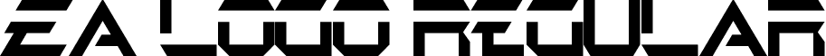 EA Logo Regular font - EA Logo.ttf